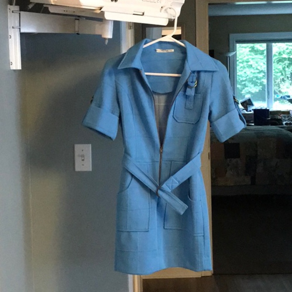 Blue Vintage Dress—one of a kind